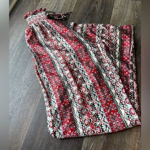 Boho wide leg pants